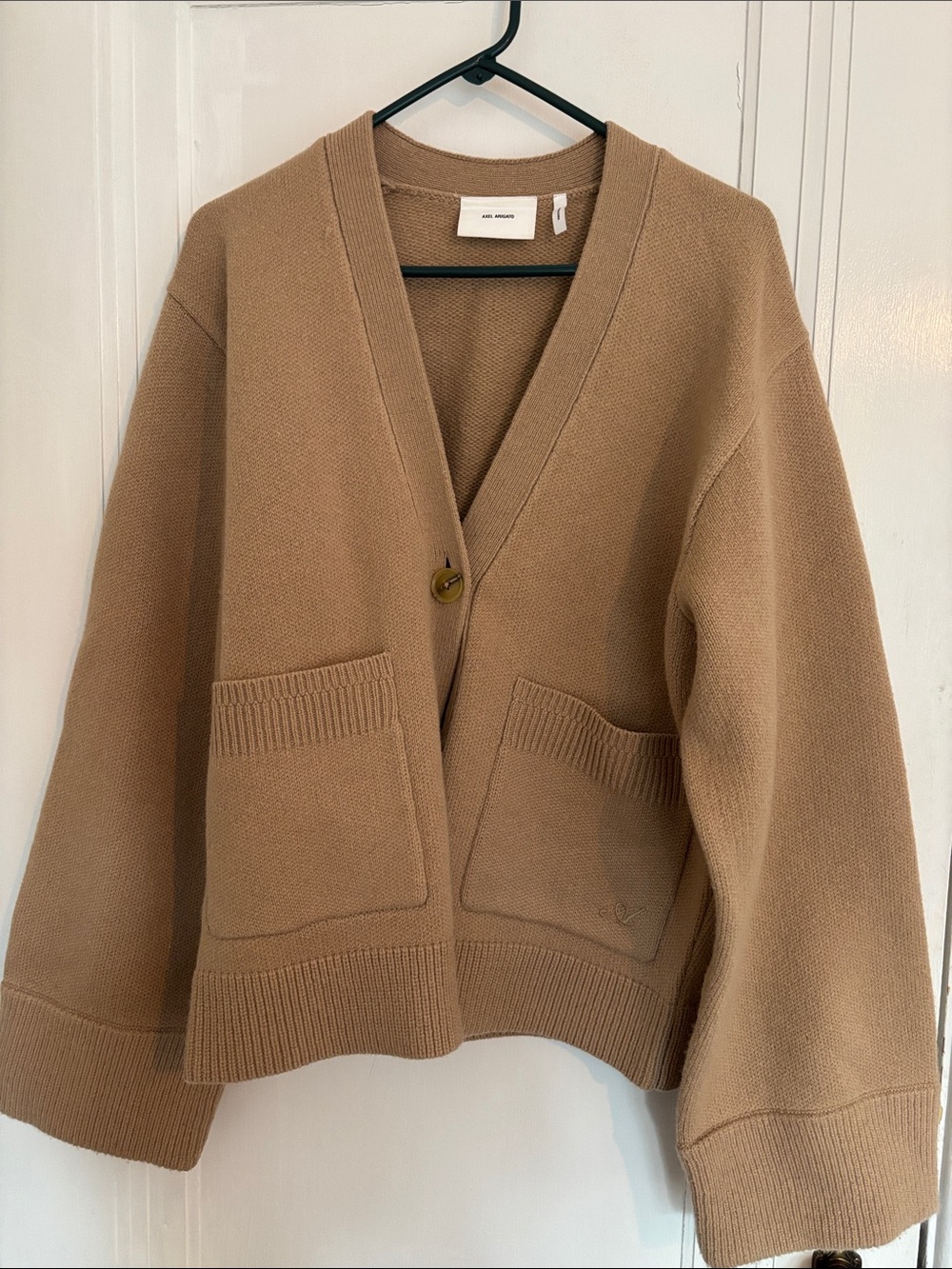 Axel Arigato Memory Wool Cardigan